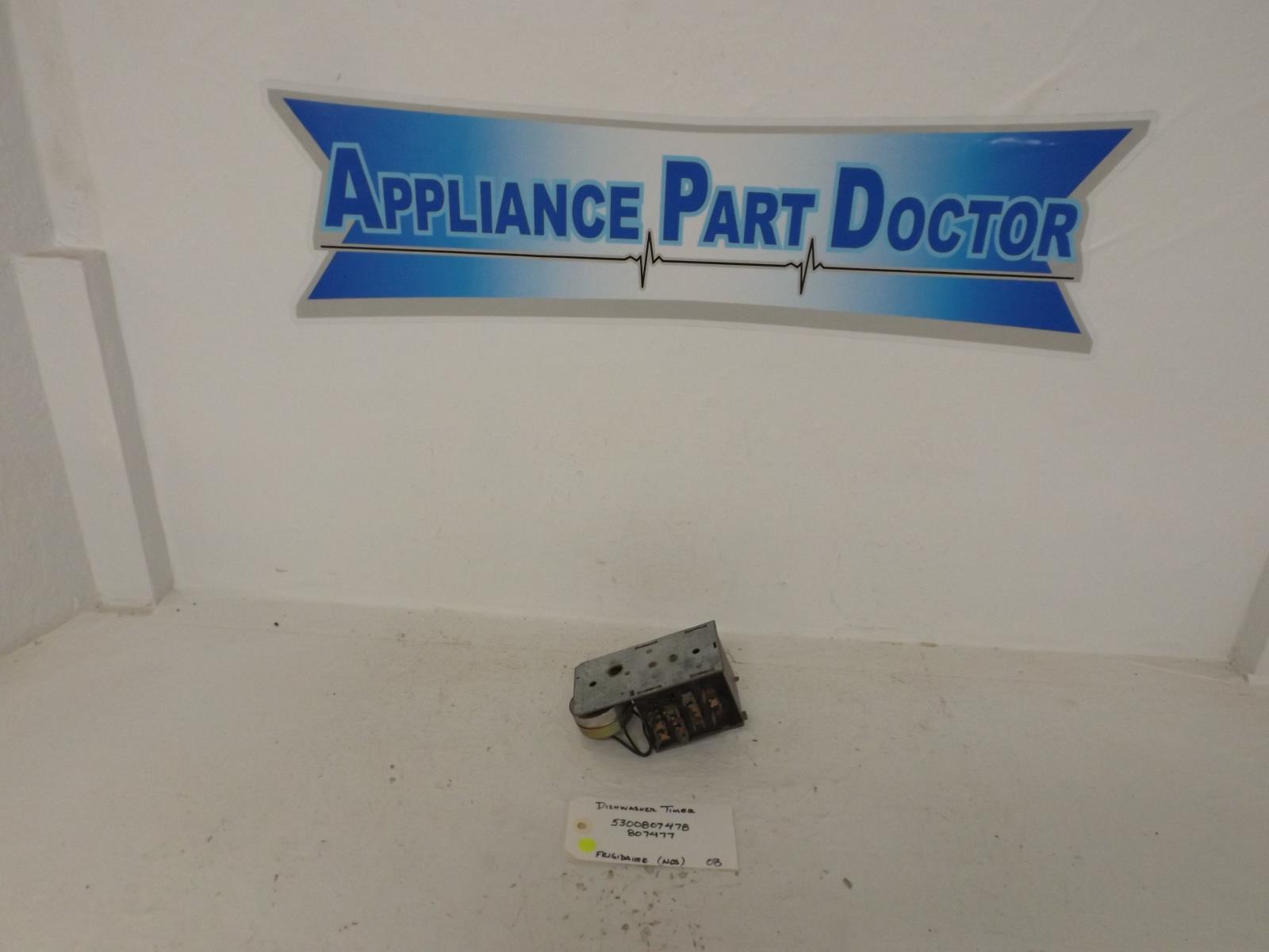 Frigidaire Dishwasher 5300807478 807477 Timer OB Frigidaire Dishwasher 5300807478 807477 Timer OB